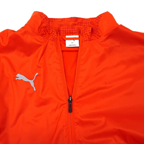 プーマPUMATEAMCUP裏トリコットウーブンジャケットパンツ上下セット660405-660406サッカーフットサルブレーカー防寒メンズ