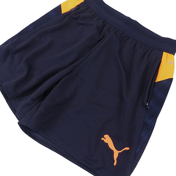 【上下セット】プーマPUMAJRINDCUP半袖シャツトレーニングショーツ660502660498サッカーフットサルプラクティスセット子供用ネイビー