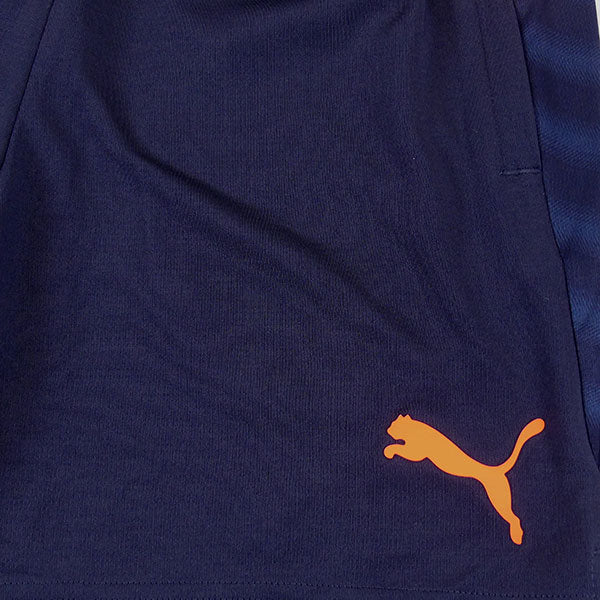 【上下セット】プーマPUMAJRINDCUP半袖シャツトレーニングショーツ660502660498サッカーフットサルプラクティスセット子供用ネイビー