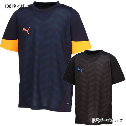 【ネコポス送料無料】プーマPUMAジュニアINDIVIDUALCUP半袖シャツ660502サッカーフットサルプラクティスシャツ半袖子供用