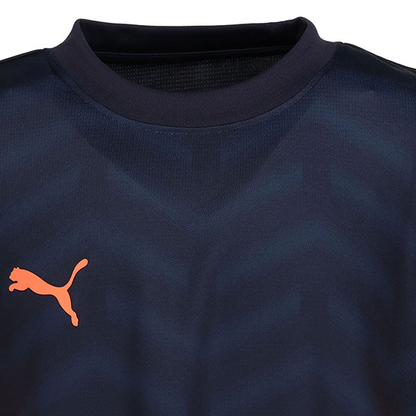 【ネコポス送料無料】プーマPUMAジュニアINDIVIDUALCUP半袖シャツ660502サッカーフットサルプラクティスシャツ半袖子供用