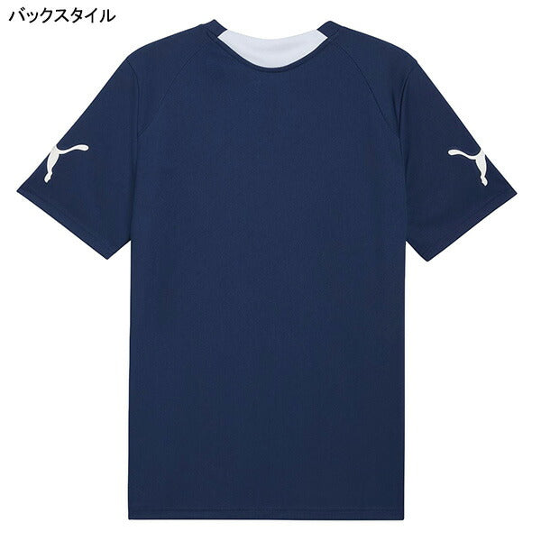 【ネコポス送料無料】プーマPUMAINDIVIFINAL半袖シャツ660865-02サッカーフットサルプラクティスシャツ半袖練習着メンズ