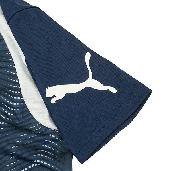 【ネコポス送料無料】プーマPUMAINDIVIFINAL半袖シャツ660865-02サッカーフットサルプラクティスシャツ半袖練習着メンズ