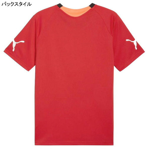 【ネコポス送料無料】プーマPUMAINDIVIFINAL半袖シャツ660865サッカーフットサルプラクティスシャツ練習着メンズ