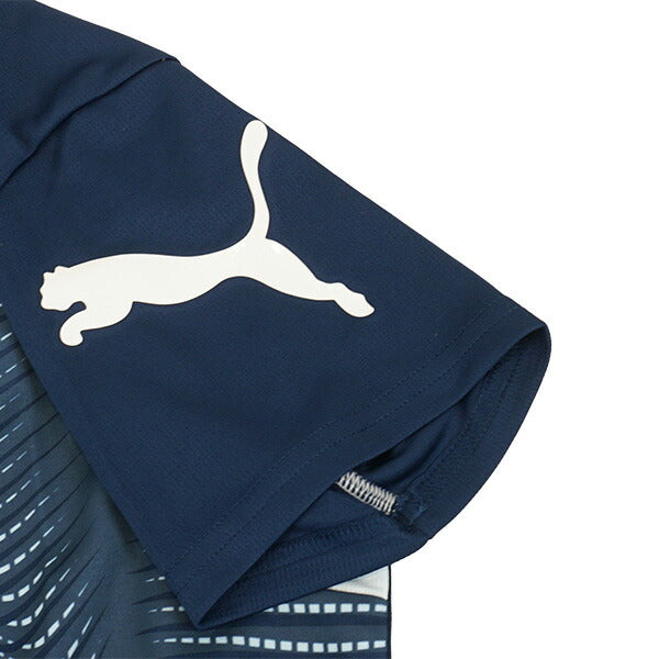 【ネコポス送料無料】プーマPUMAジュニアINDIVIFINAL半袖シャツ660952-02サッカーフットサルプラクティスシャツ半袖練習着子供用