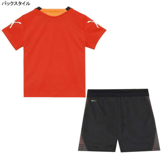 【上下セット】プーマPUMAジュニアINDIVIFINAL半袖シャツTRショーツ上下660952-660958サッカーフットサルプラクティスシャツパンツ練習着子供用