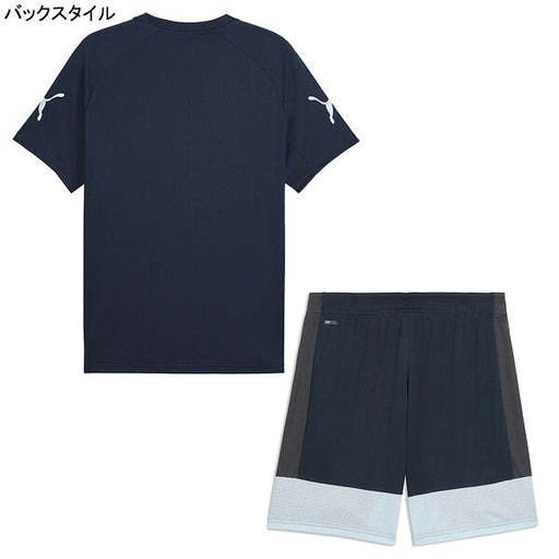 【上下セット】プーマPUMAINDIVIDUALFINAL半袖シャツショーツ上下660968-660976-02サッカーフットサルプラクティスシャツパンツメンズ