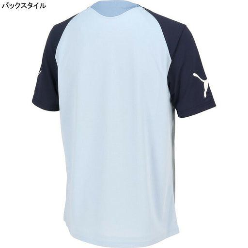 【ネコポス対応可】プーマPUMAINDIVIDUALFINAL半袖シャツ661212-10サッカーフットサルプラシャツシーイリュージョン練習着