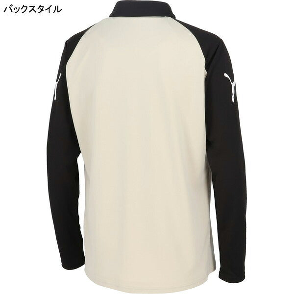 プーマPUMAIndiviFINAL1/4ZipTop661215サッカートレーニングトップデザートダスト