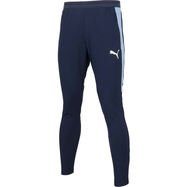 プーマPUMAINDIVIDUALFINALトレーニングパンツ661220-10サッカーフットサルロングパンツ練習着ディープネイビーメンズ
