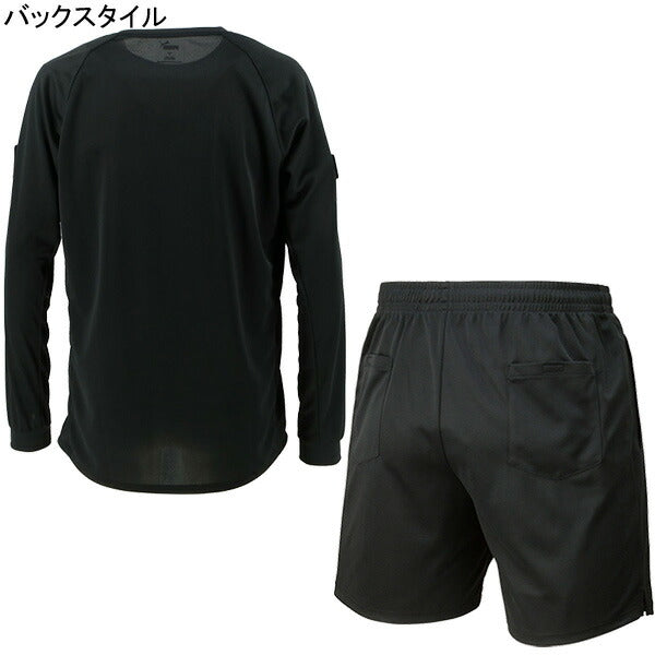 【上下セット】プーマPUMAレフェリーウェア上下セット705378-656330サッカーフットサルレフェリーシャツハーフパンツ審判ウェア長袖ベルクロ付き黒