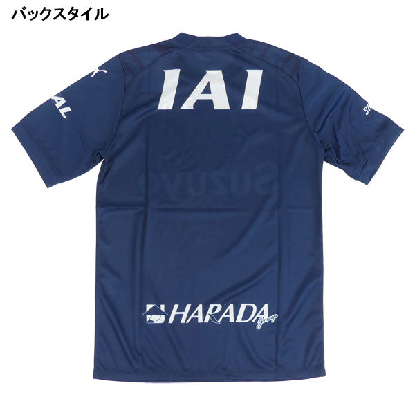 清水エスパルス2025リミテッドレプリカユニフォーム706996-81サッカープーマネイビー半袖プーマPUMA