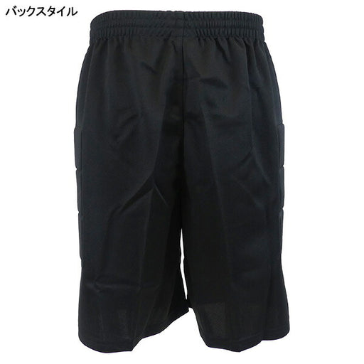 【ショップ限定エントリーでさらに+9倍】【ネコポス送料無料】ホマJomaGKパンツ711サッカーフットサルパッド入りゴールキーパーウェアハーフパンツブラックメンズ