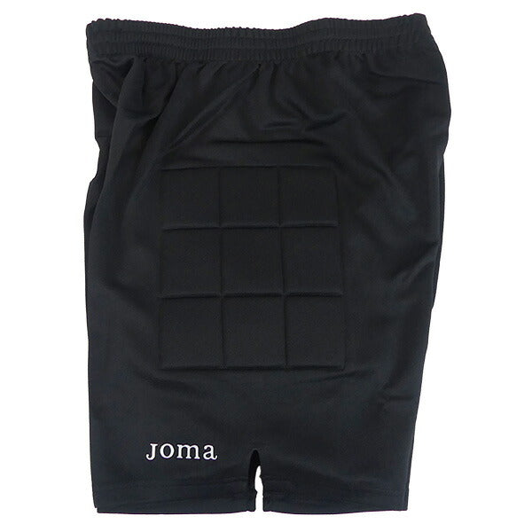 【ショップ限定エントリーでさらに+9倍】【ネコポス送料無料】ホマJomaGKパンツ711サッカーフットサルパッド入りゴールキーパーウェアハーフパンツブラックメンズ