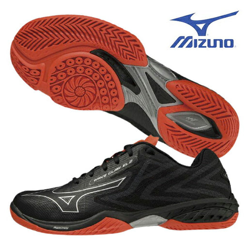 ウェーブクローEL2ワイドバトミントンシューズWAVECLAWEL2WIDEミズノMizunoバトミントン室内練習試合中学生高校生一般71GA22853E