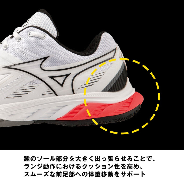 ミズノMIZUNOバドミントンシューズユニセックスメンズレディースウエーブファング2FIT71GA2312-45