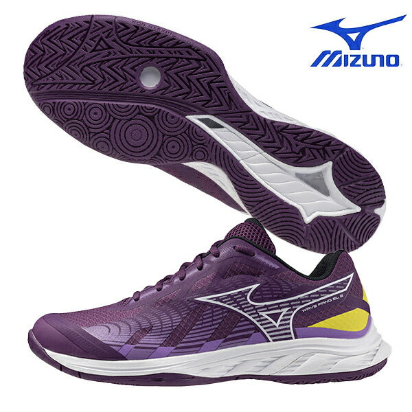 ミズノバドミントンシューズメンズレディースウエーブファングEL2WAVEFANGEL271GA2423-03