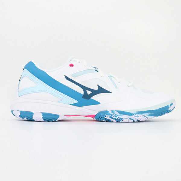 ウエーブクロー3FITミズノmizunoメンズレディースバドミントンシューズ2Eノンマーキングソール71GA244221