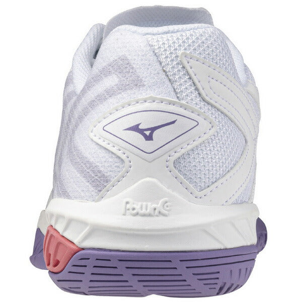 【ショップ限定エントリーでさらに+9倍】ミズノMIZUNOメンズレディースバドミントンシューズウエーブクローEL2FIT2E相当ホワイト71GA258268