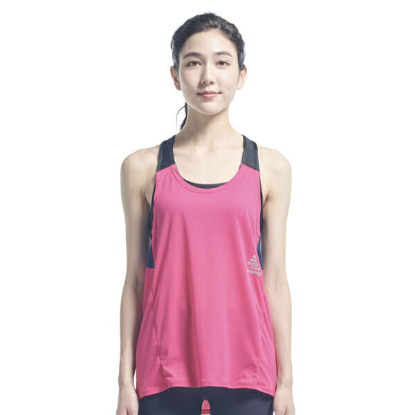 スボルメsvolmeウィメンズライトレイヤードタンクランニングフィットネスインナー付き7201-06700