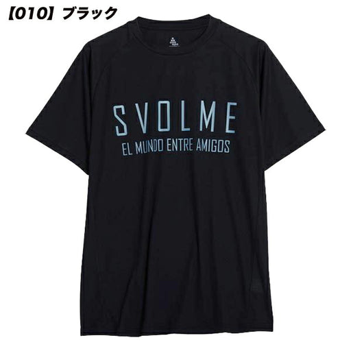 【ネコポス送料無料】【即出荷】スボルメsvolmeLOGOランシャツメンズプラクティスシャツランニング半袖メッシュ7221-15700