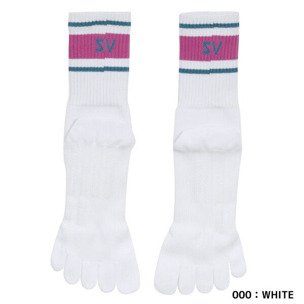 【ショップ限定エントリーでさらに+9倍】スボルメsvolmeランニングソックス5本指ラインランソックス724120822靴下