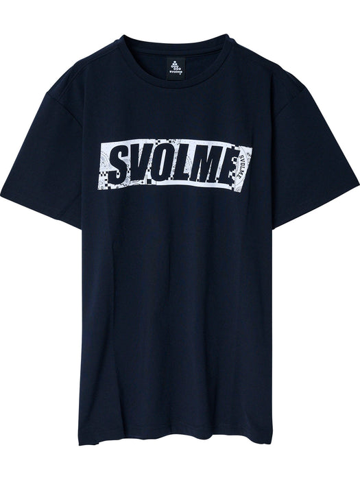 【ショップ限定エントリーでさらに+9倍】【ネコポス送料無料】SVOLMEスボルメBOXロゴハーフスリーブ半袖Tシャツメンズ7243-21800