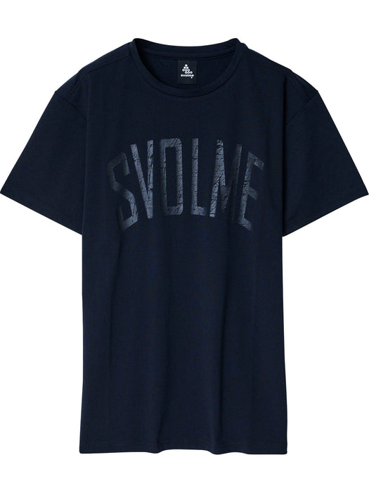 【ショップ限定エントリーでさらに+9倍】【ネコポス送料無料】SVOLMEスボルメアーチロゴハーフスリーブ半袖Tシャツメンズ7243-21900