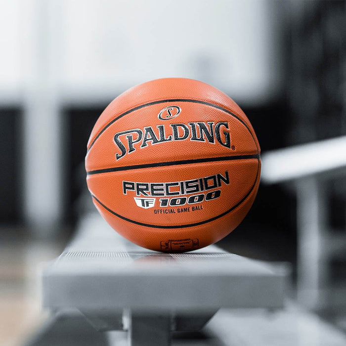 スポルディングバスケットボール6号女子中学高校一般プレシジョンTF-1000FIBAJBA合成皮革6号球77-086J