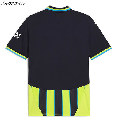 【ショップ限定エントリーでさらに+9倍】マンチェスターシティMCFC2024-25レプリカアウェイユニフォーム775086-02サッカーニューネイビー半袖プーマPUMA