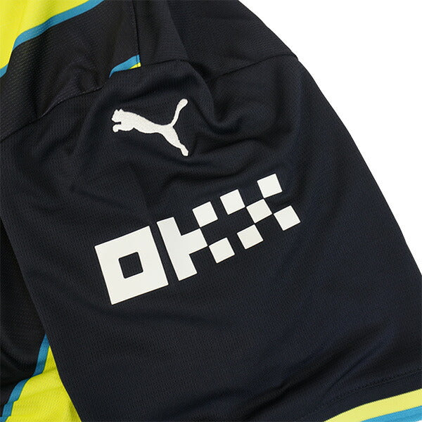 【ショップ限定エントリーでさらに+9倍】マンチェスターシティMCFC2024-25レプリカアウェイユニフォーム775086-02サッカーニューネイビー半袖プーマPUMA