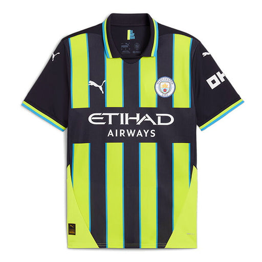 【ショップ限定エントリーでさらに+9倍】マンチェスターシティMCFC2024-25レプリカアウェイユニフォーム775086-02サッカーニューネイビー半袖プーマPUMA