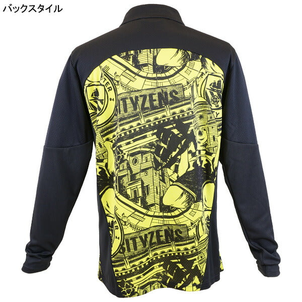 【ショップ限定エントリーでさらに+9倍】マンチェスターシティMCFC2024-25プレマッチ1/4ジップトップス777579-14サッカーレプリカトレーニングウェアイエローグロープーマPUMA