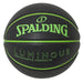 【ショップ限定エントリーでさらに+9倍】スポルディングSPALDINGバスケットボールルミナスコンポジットブラック×グリーン7号球77-848J