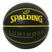 【ショップ限定エントリーでさらに+9倍】スポルディングSPALDINGバスケットボールルミナスコンポジットブラック×イエロー6号球77-893J