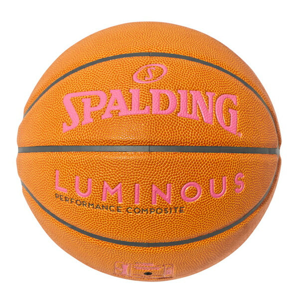 スポルディングSPALDINGバスケットボールルミナスコンポジットブラウン×ピンク6号球77-898J