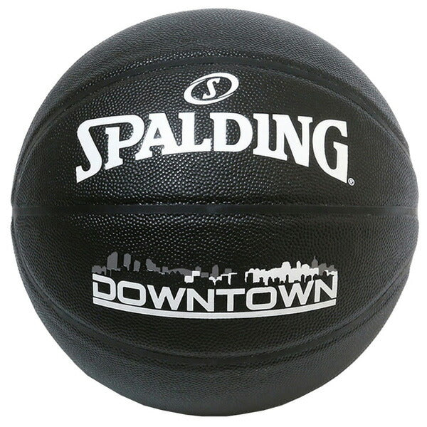 【ショップ限定エントリーでさらに+9倍】スポルディングSPALDINGバスケットボールダウンタウンBLK6号77902J
