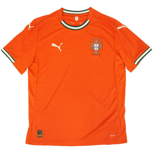 ポルトガル代表FPF2025レプリカホームユニフォーム779190-01サッカースポーツレッド半袖プーマPUMA