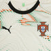 ポルトガル代表FPF2025レプリカホームユニフォーム779209-04サッカープーマホワイト半袖プーマPUMA