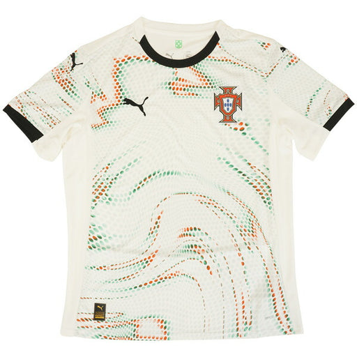 ポルトガル代表FPF2025レプリカホームユニフォーム779209-04サッカープーマホワイト半袖プーマPUMA