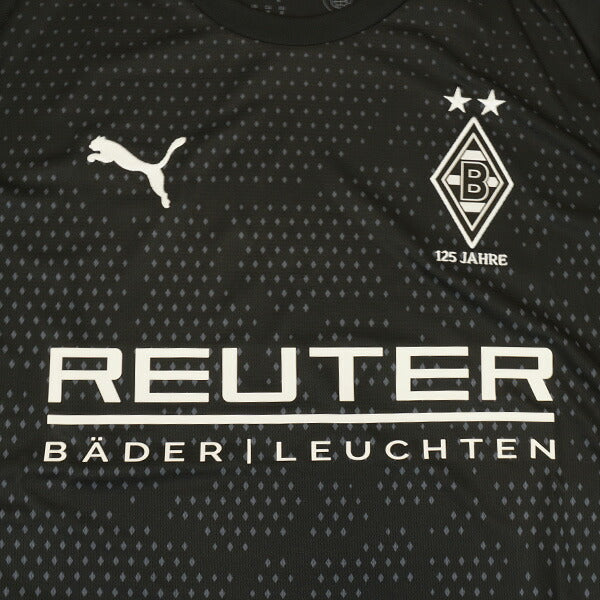 【ショップ限定エントリーでさらに+9倍】ボルシア・メンヒェングラートバッハMMG2025-26レプリカ3rdユニフォーム779771-03サッカー半袖ブラックプーマPUMA