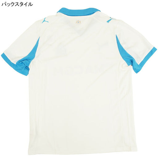 【ショップ限定エントリーでさらに+9倍】オリンピックマルセイユOM2025-26レプリカホームユニフォーム779801-01サッカープーマホワイト半袖プーマPUMA