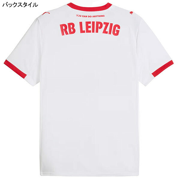 【ショップ限定エントリーでさらに+9倍】RBライプツィヒRBL2025-26レプリカホームユニフォーム779876-01サッカー半袖プーマホワイトプーマPUMA