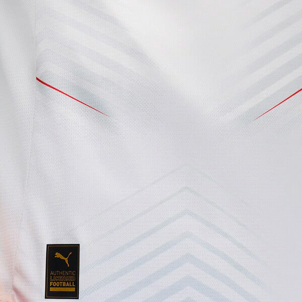 【ショップ限定エントリーでさらに+9倍】RBライプツィヒRBL2025-26レプリカホームユニフォーム779876-01サッカー半袖プーマホワイトプーマPUMA