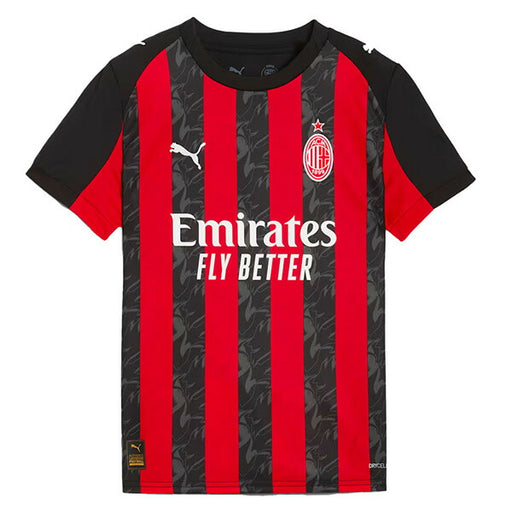 ACミランジュニアACM2025-26レプリカホームユニフォーム779965-01サッカーフォーオールタイムレッド半袖プーマPUMA