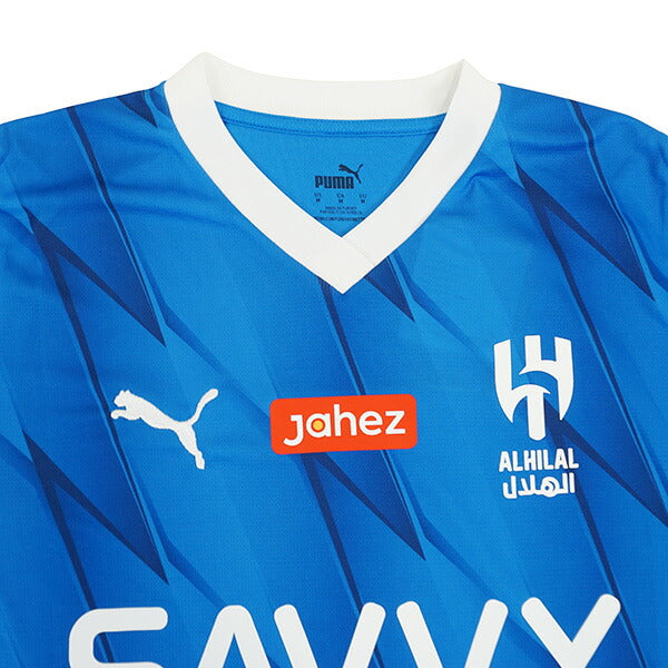 【ショップ限定エントリーでさらに+9倍】アルヒラル2024レプリカホームユニフォームNo.10ネイマール780045-01サッカー半袖イグナイトブループーマPUMA