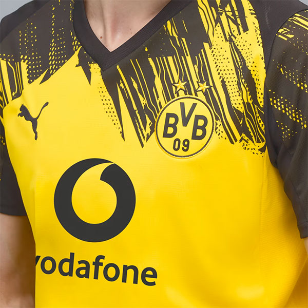 ボルシアドルトムントBVB2025-26ホームレプリカユニフォーム半袖780088-01サッカーブンデスリーガ1stユニフォームメンズ