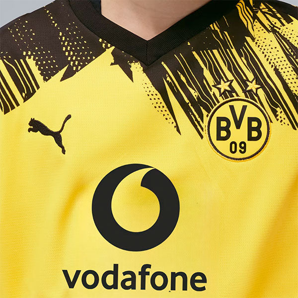 ボルシアドルトムントBVB2025-26キッズホームレプリカユニフォーム半袖プーマ780094-01サッカーブンデスリーガ1stユニ子供用
