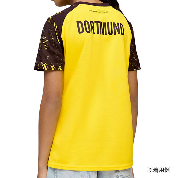 ボルシアドルトムントBVB2025-26キッズホームレプリカユニフォーム半袖プーマ780094-01サッカーブンデスリーガ1stユニ子供用