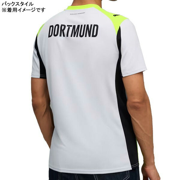 ボルシアドルトムントBVB2025-26レプリカアウェイユニフォーム780104-02サッカー半袖シルバーミストプーマPUMA